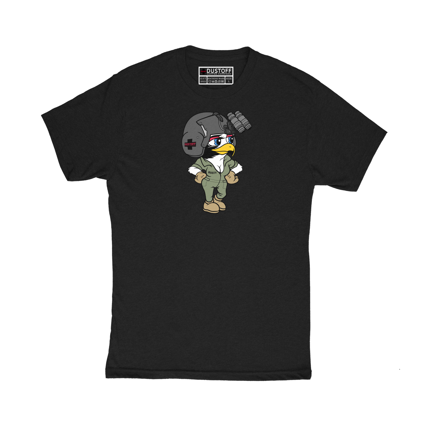 DUSTOFF "Busty" Solo T-Shirt - DUSTOFF Coffee Company