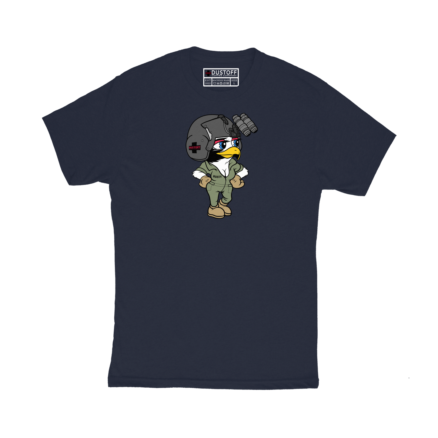 DUSTOFF "Busty" Solo T-Shirt - DUSTOFF Coffee Company
