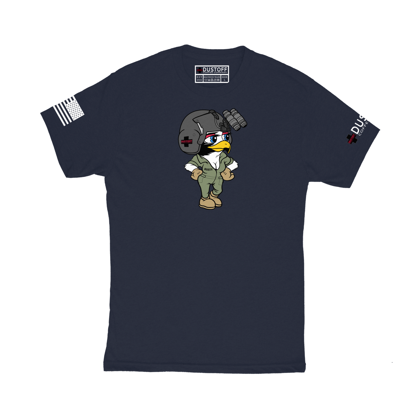 DUSTOFF "Busty" Solo T-Shirt - DUSTOFF Coffee Company