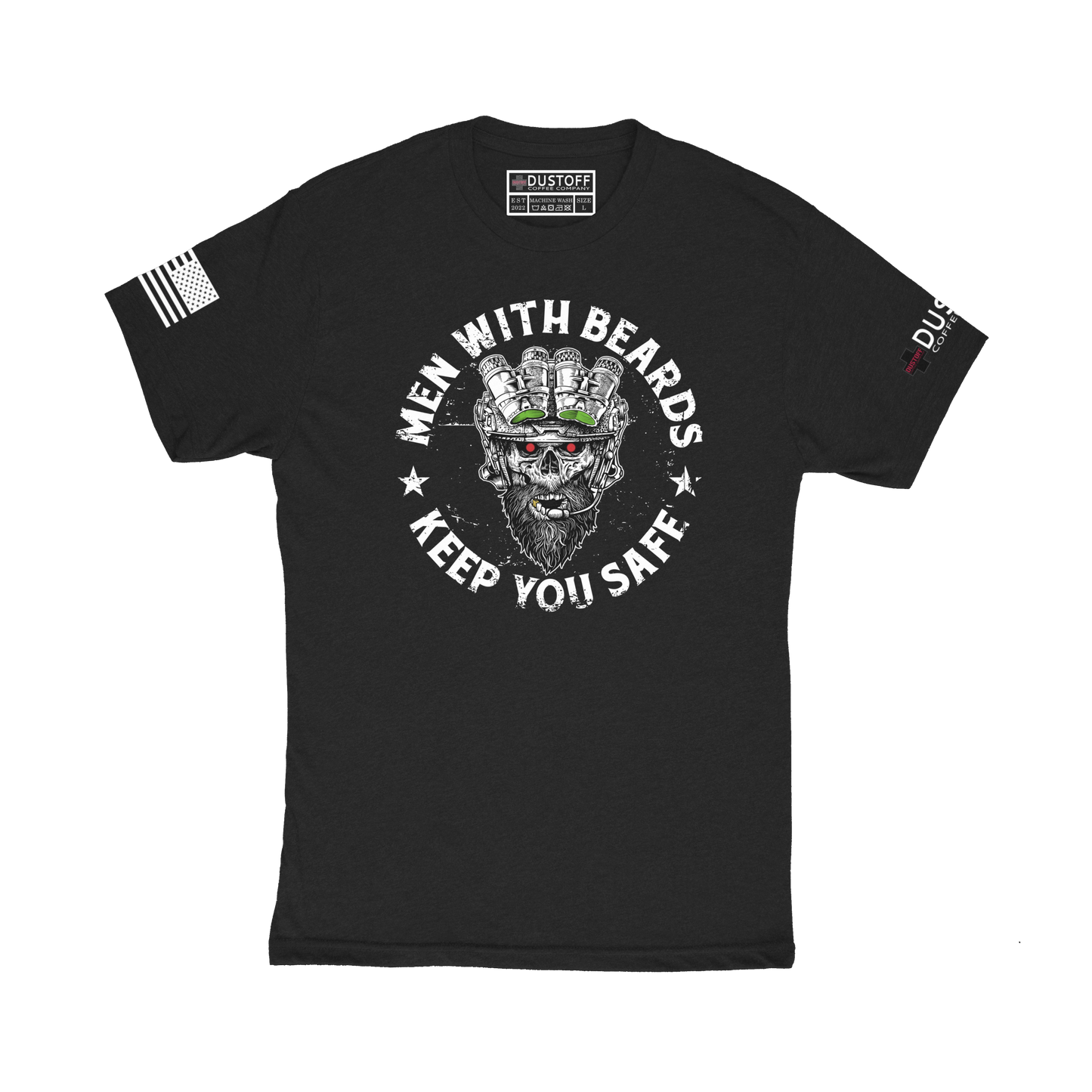BEARDS KEEP YOU SAFE T-SHIRT