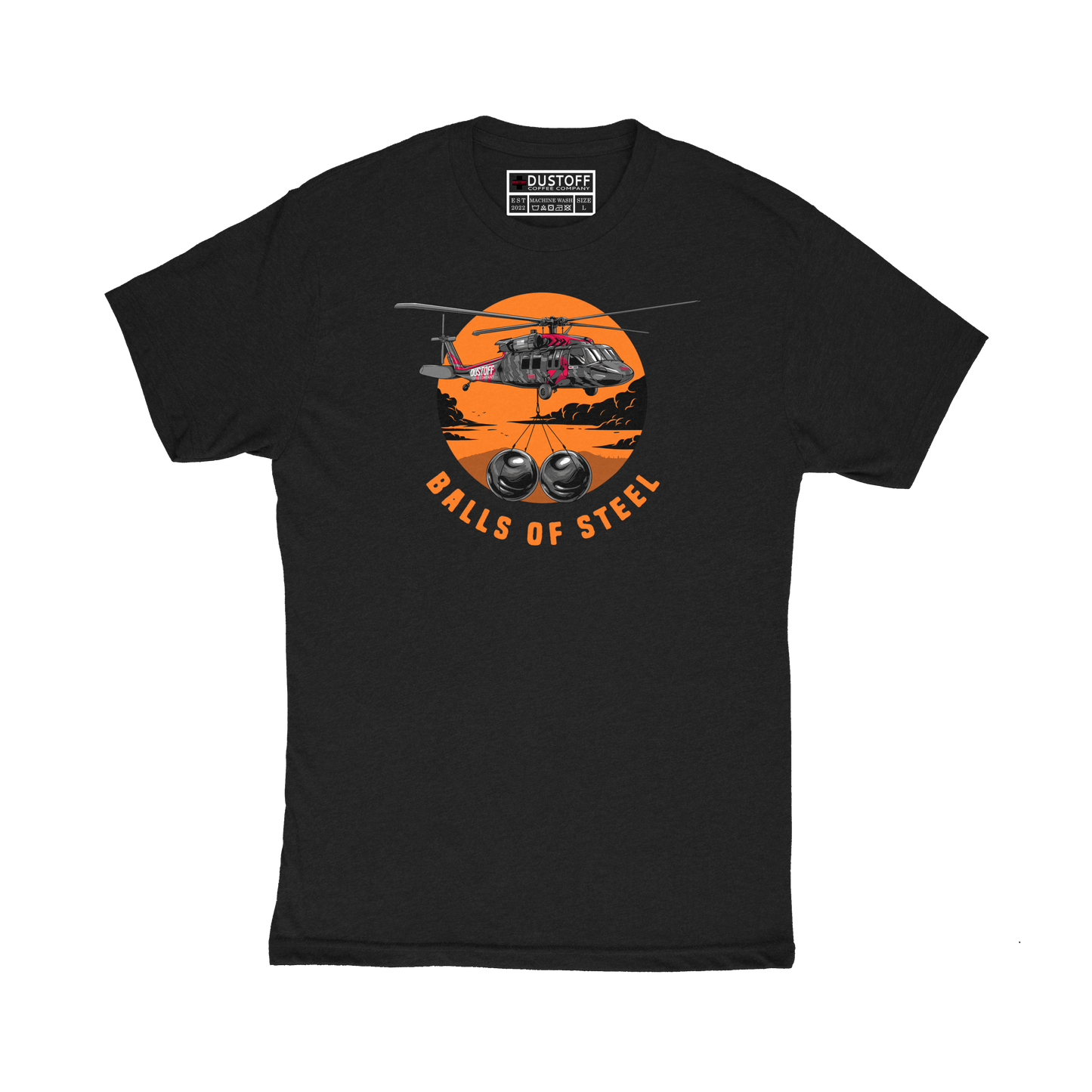 Balls of Steel T-Shirt - DUSTOFF Coffee Company