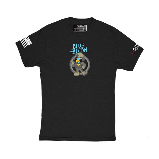 Blue Falcon T-Shirt - DUSTOFF Coffee Company