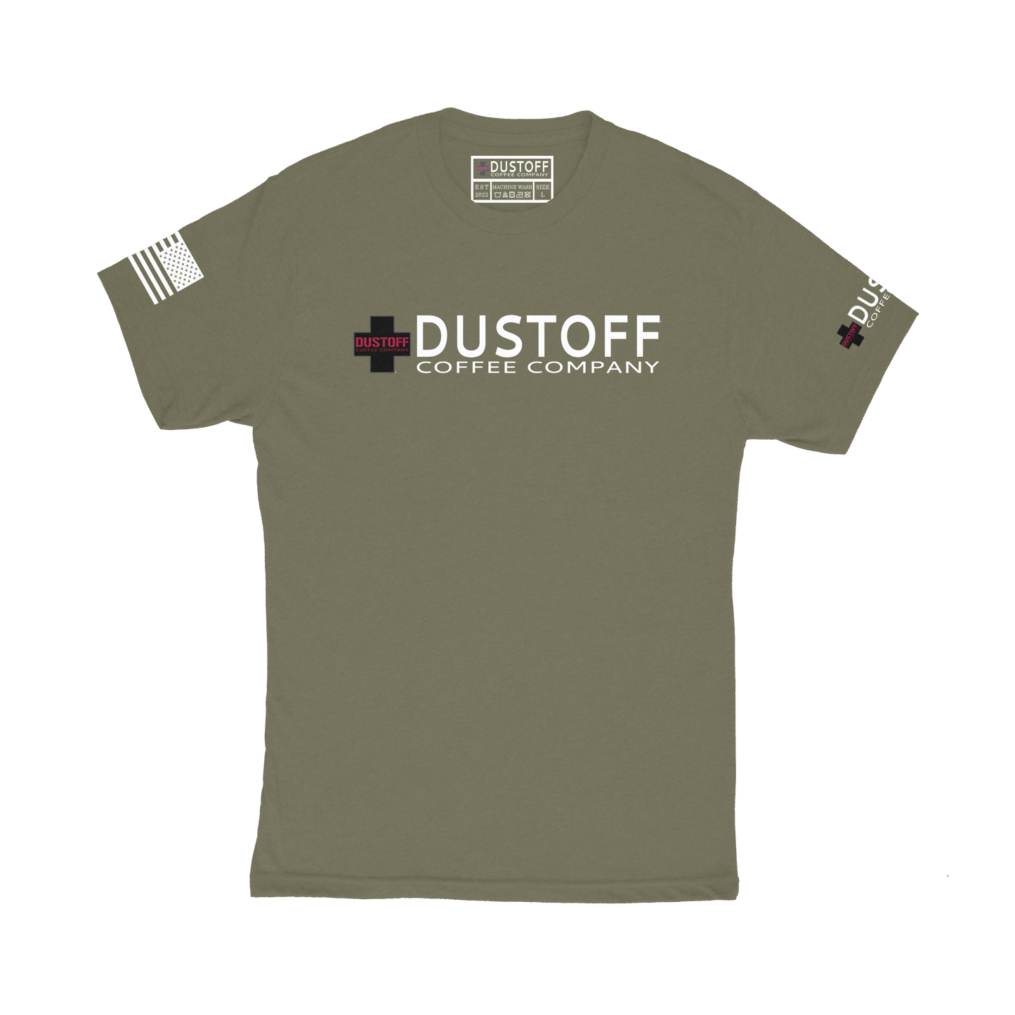 DCC Long Logo T-Shirt - DUSTOFF Coffee Company