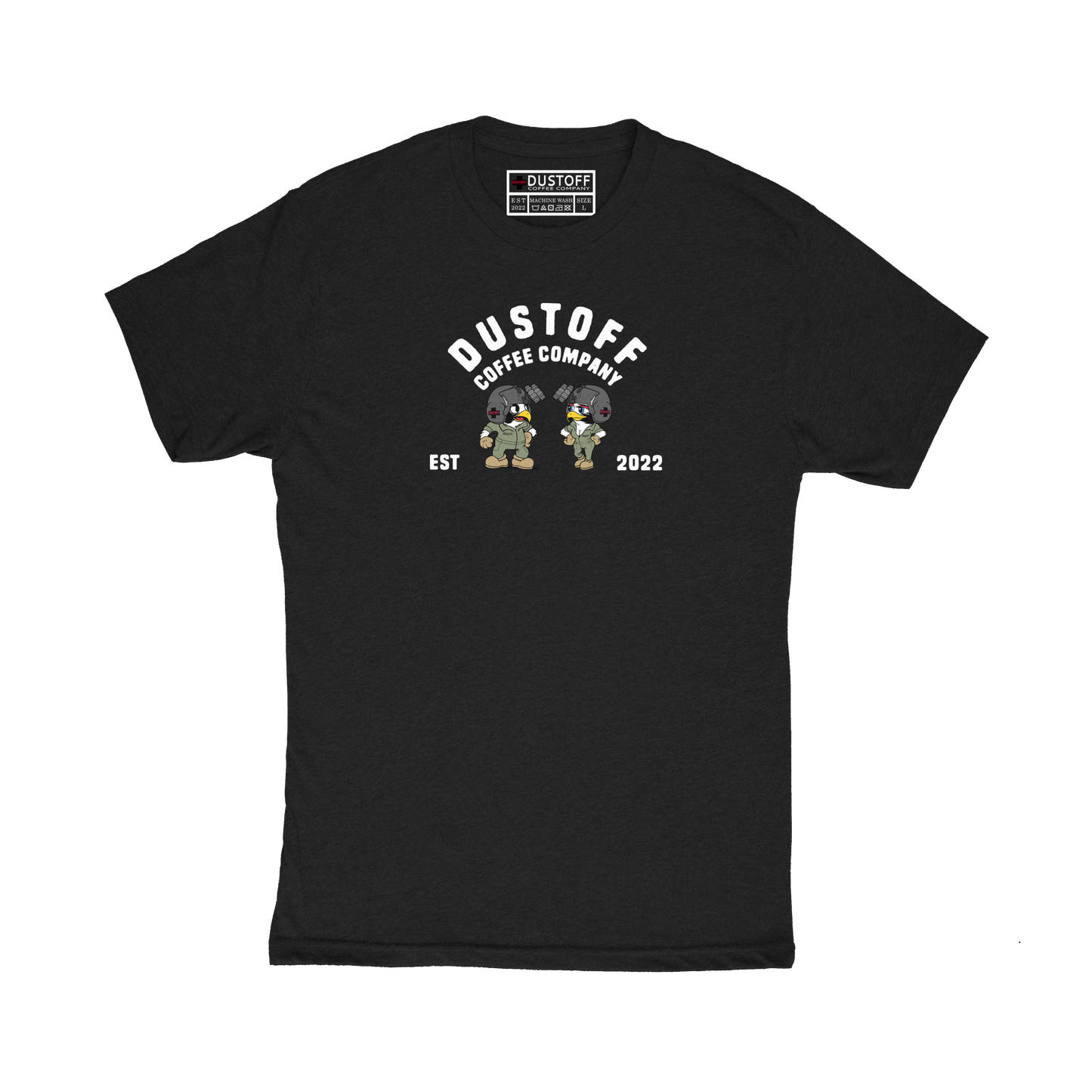 Dusty & Busty Est 2022 T-Shirt - DUSTOFF Coffee Company