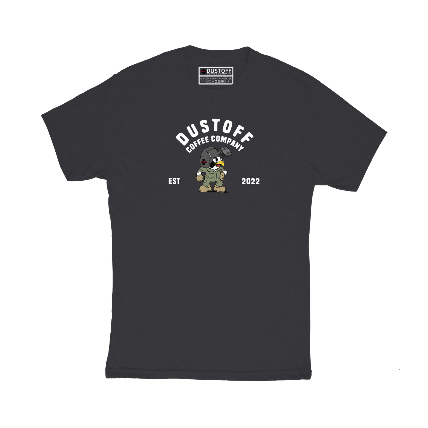 DUSTOFF "Dusty" Est 2022 T-Shirt - DUSTOFF Coffee Company