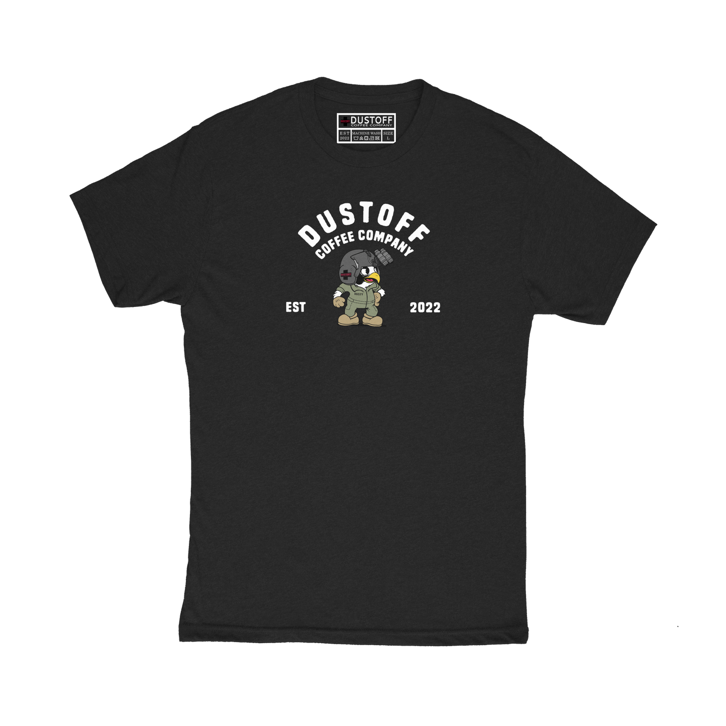DUSTOFF "Dusty" Est 2022 T-Shirt - DUSTOFF Coffee Company