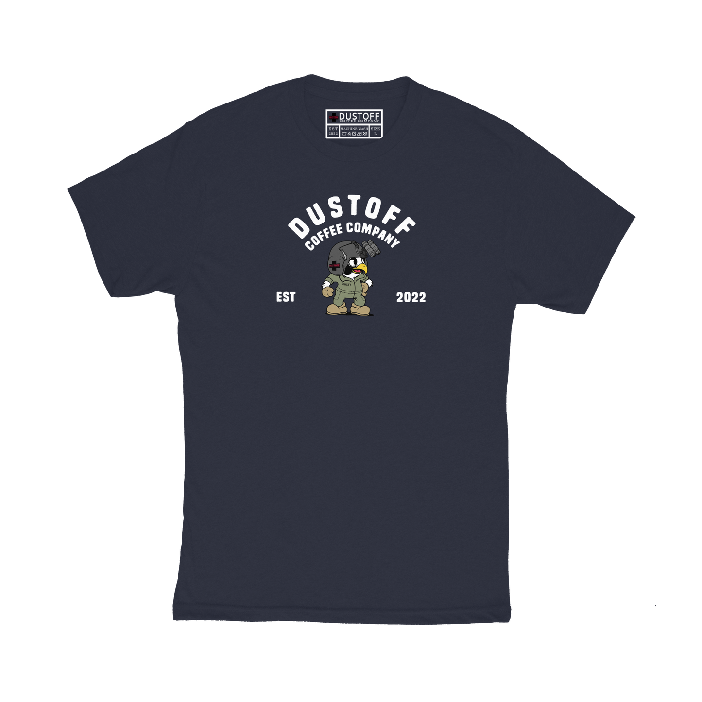 DUSTOFF "Dusty" Est 2022 T-Shirt - DUSTOFF Coffee Company