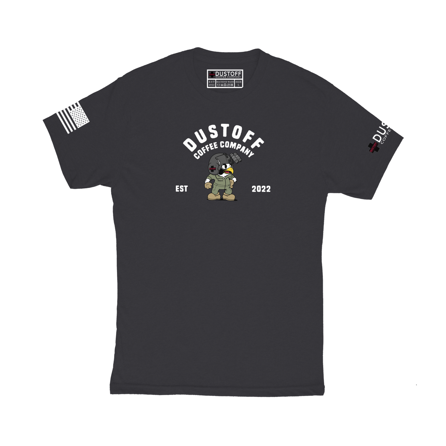 DUSTOFF "Dusty" Est 2022 T-Shirt - DUSTOFF Coffee Company