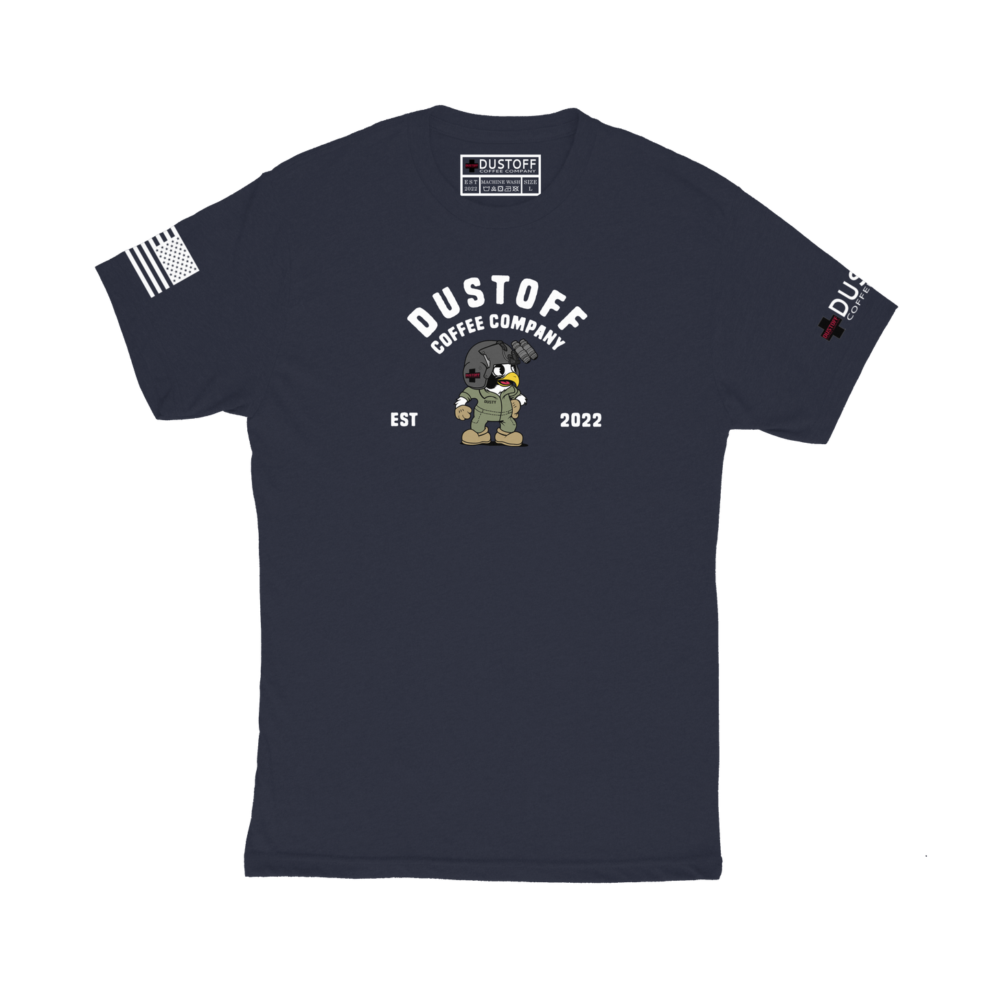 DUSTOFF "Dusty" Est 2022 T-Shirt - DUSTOFF Coffee Company