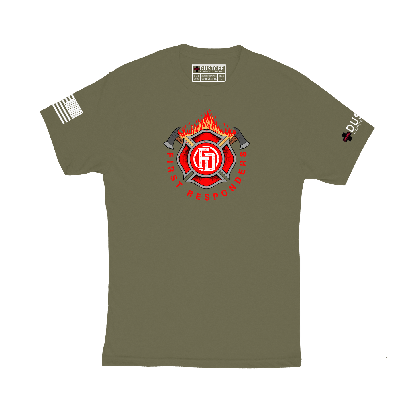 Fire Department T-Shirt - DUSTOFF Coffee Company