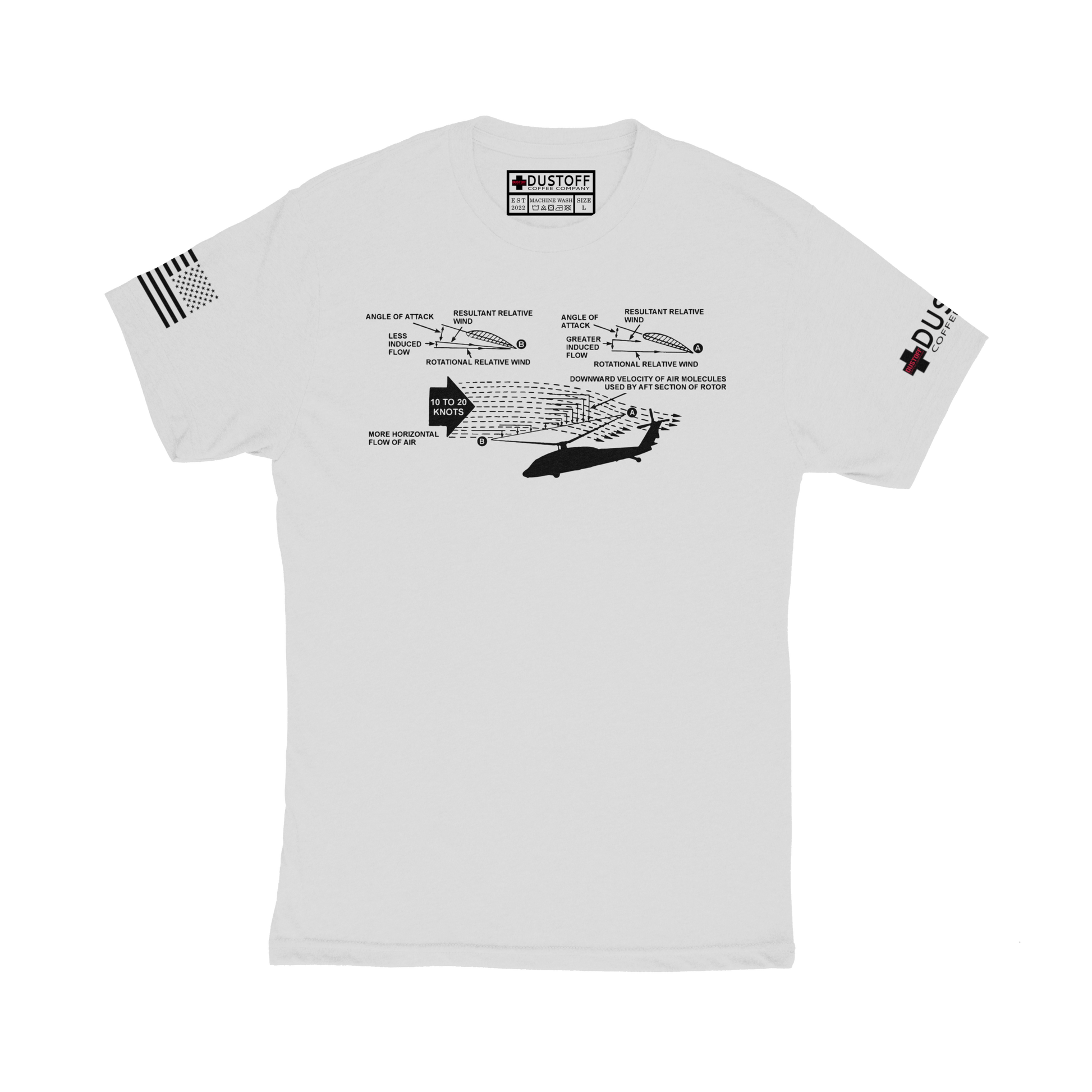 Forward Flight T-Shirt - DUSTOFF Coffee Company