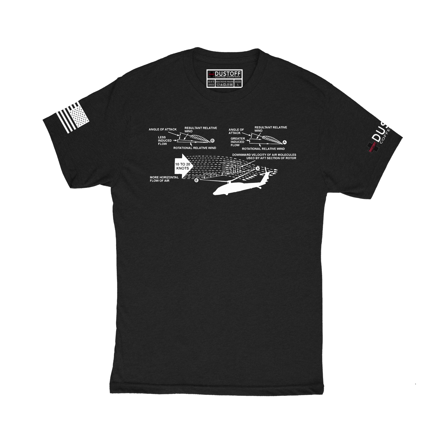 Forward Flight T-Shirt - DUSTOFF Coffee Company
