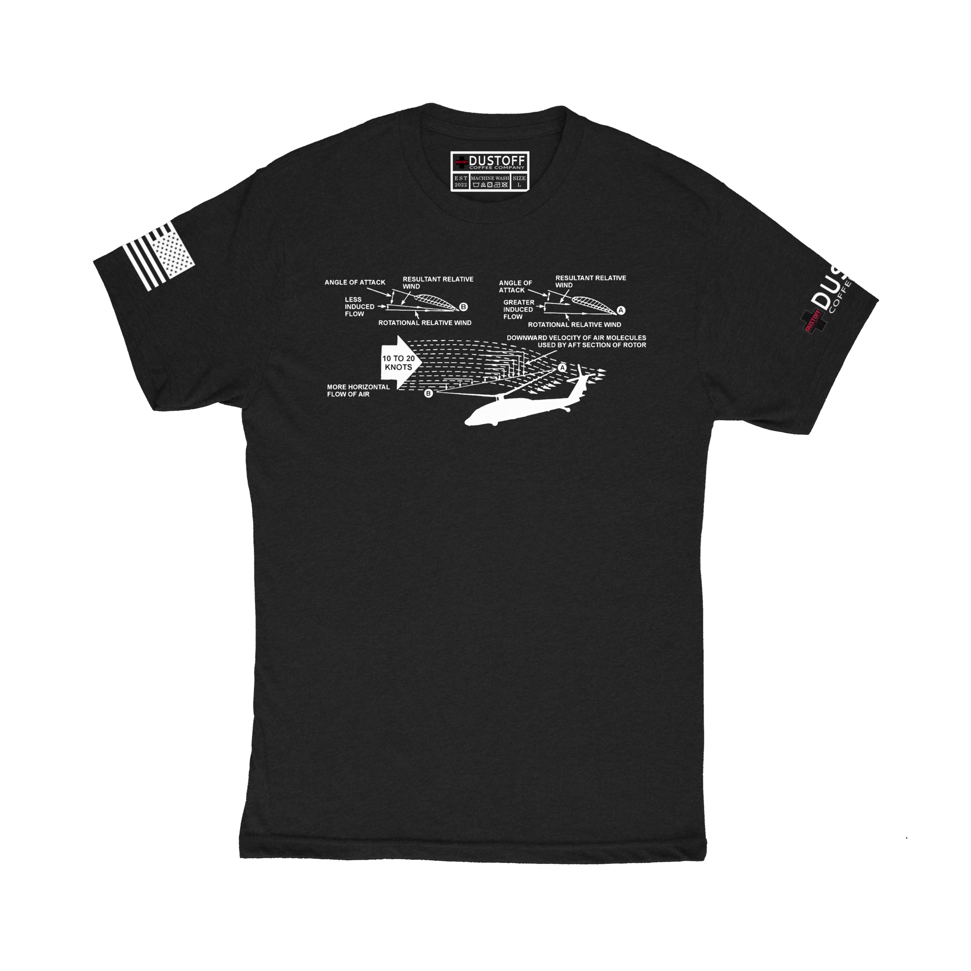Forward Flight T-Shirt - DUSTOFF Coffee Company