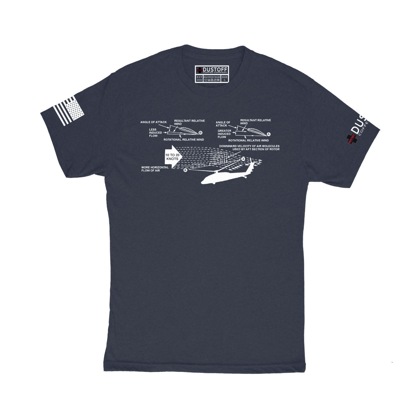 Forward Flight T-Shirt - DUSTOFF Coffee Company