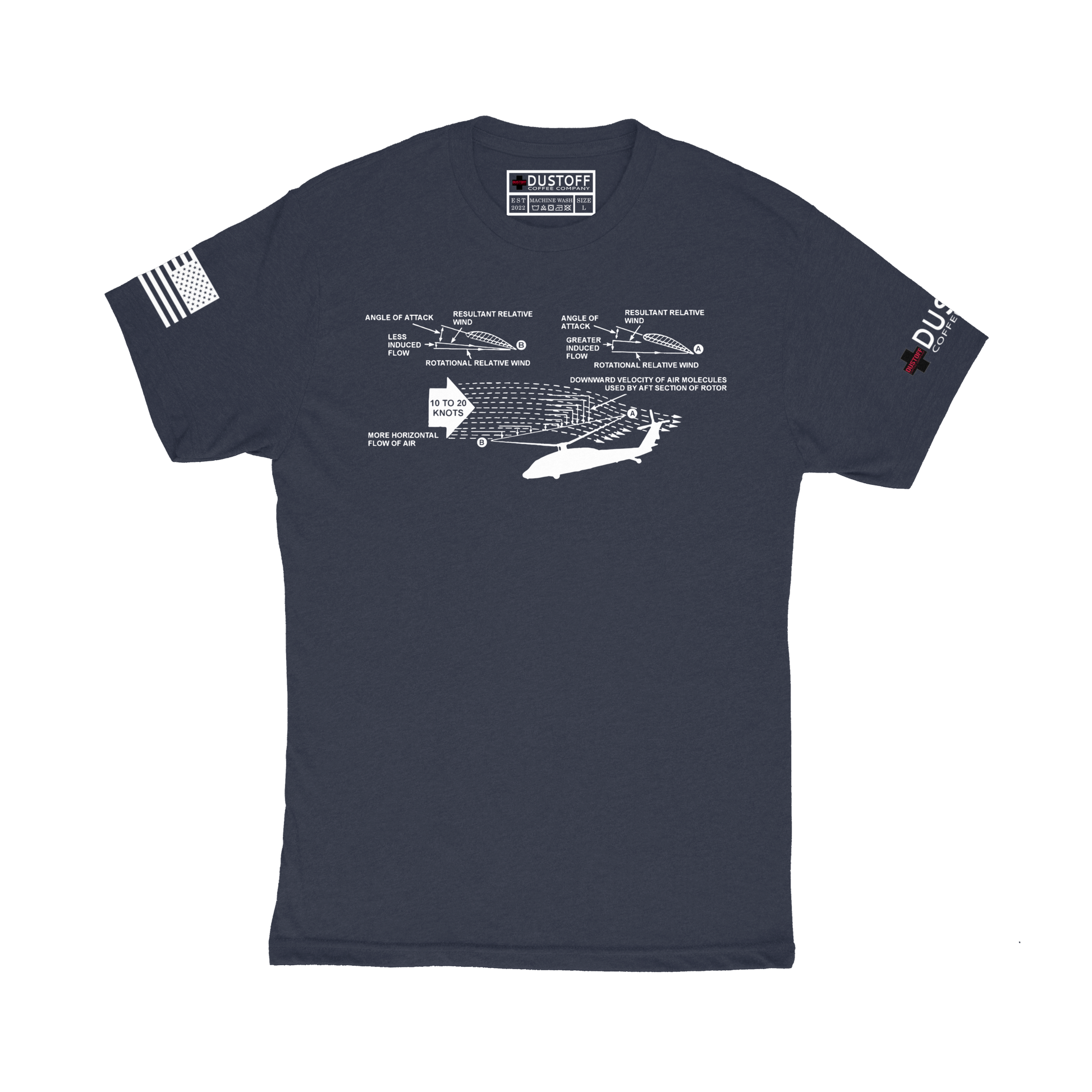 Forward Flight T-Shirt - DUSTOFF Coffee Company