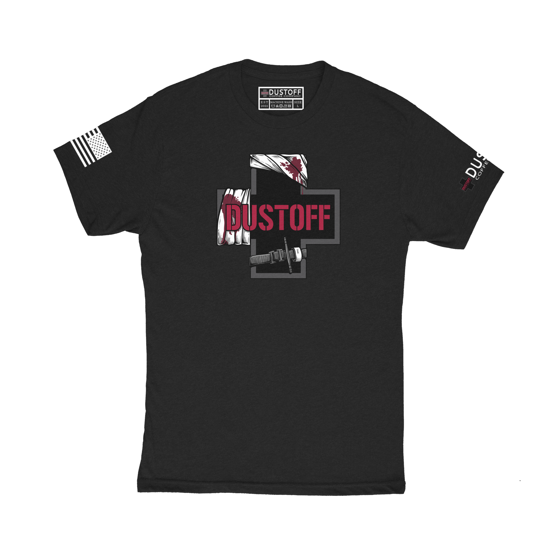 DCC LOGO WITH BANDAGES T-SHIRT