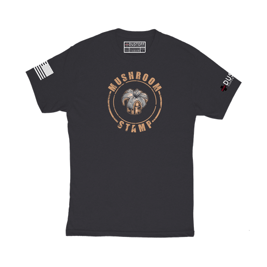 Mushroom Stamp T-Shirt - DUSTOFF Coffee Company