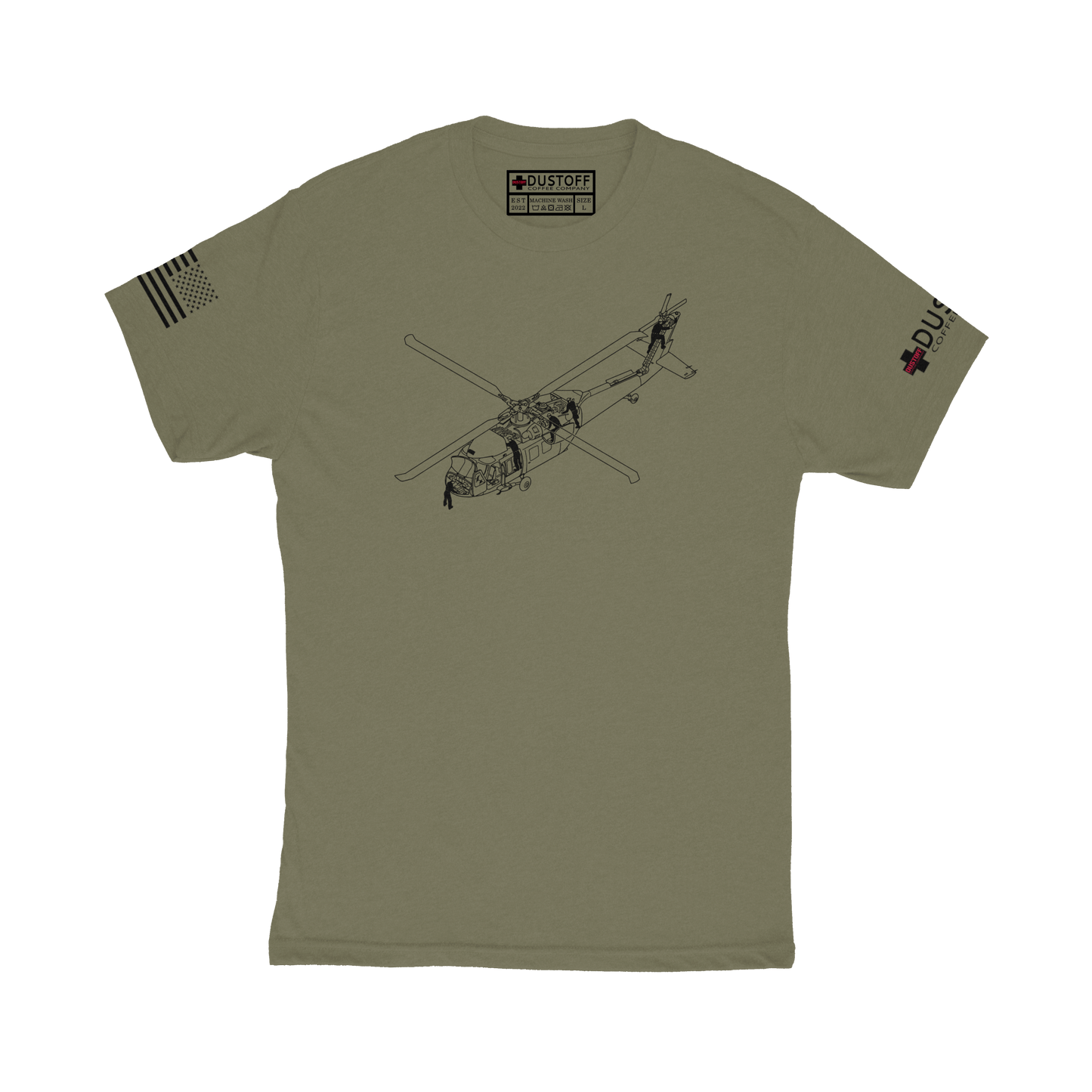 Aircraft Mechanics T-Shirt - DUSTOFF Coffee Company