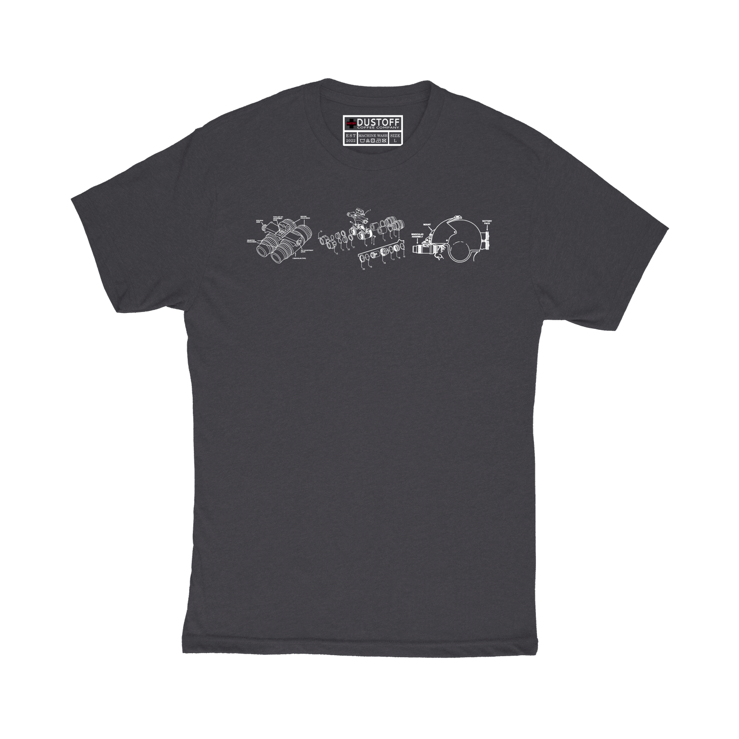 Aviation Night Vision System (ANVIS) T-Shirt - DUSTOFF Coffee Company