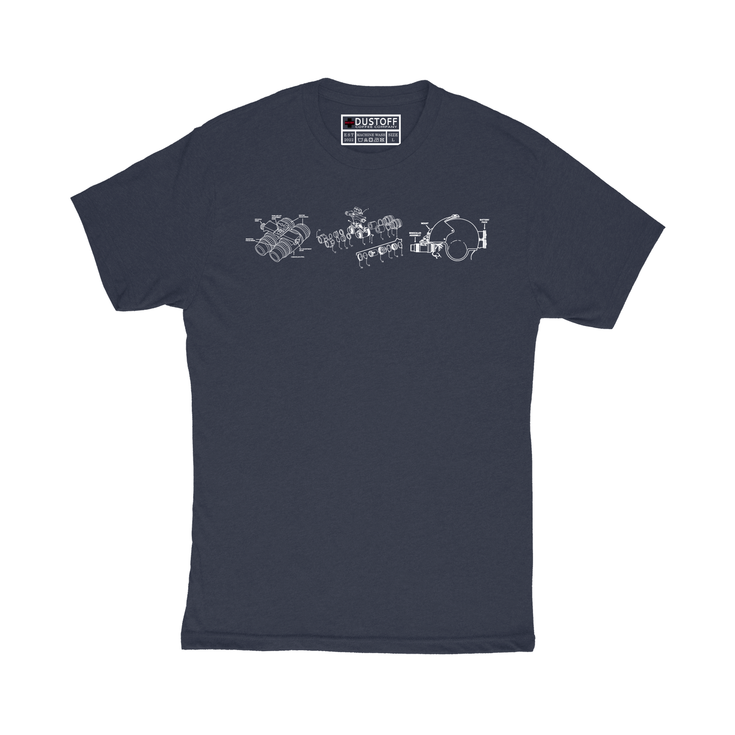 Aviation Night Vision System (ANVIS) T-Shirt - DUSTOFF Coffee Company