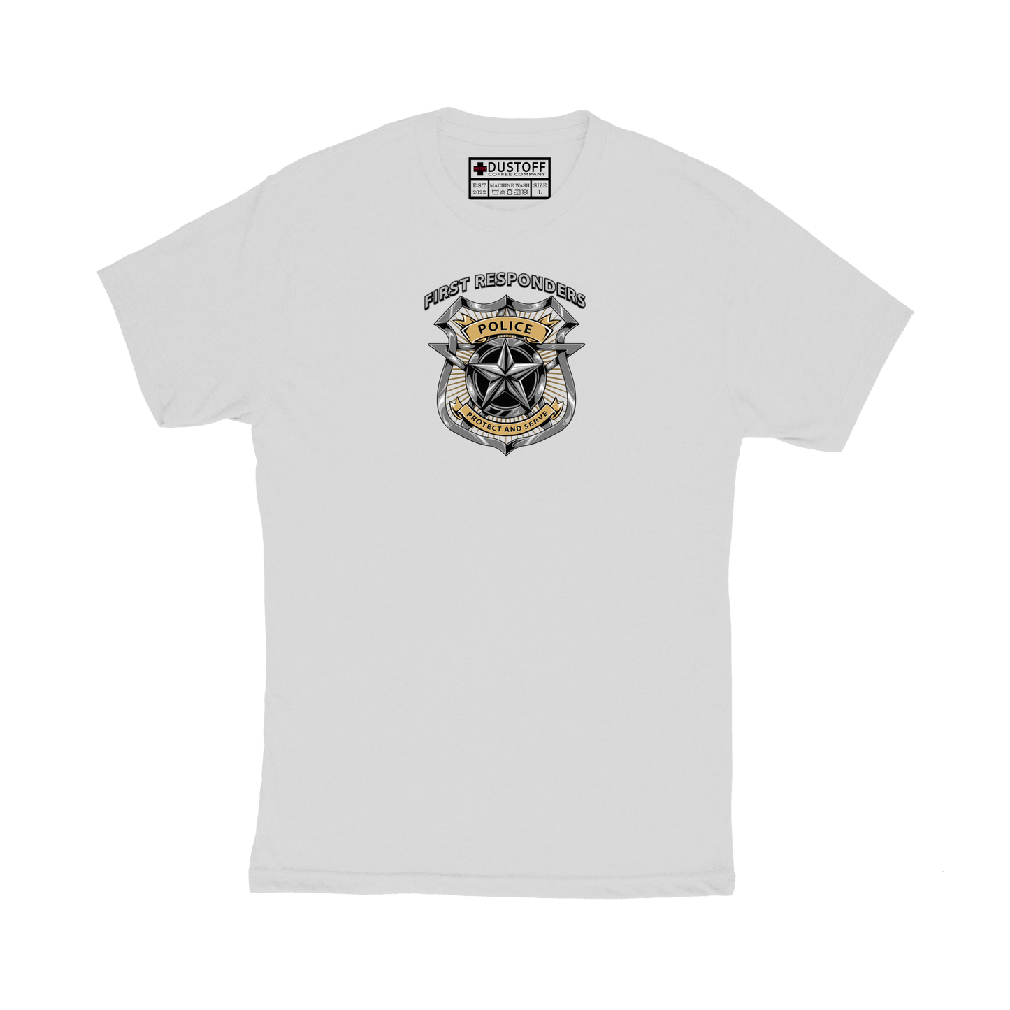 Police First Responders T-shirt - DUSTOFF Coffee Company