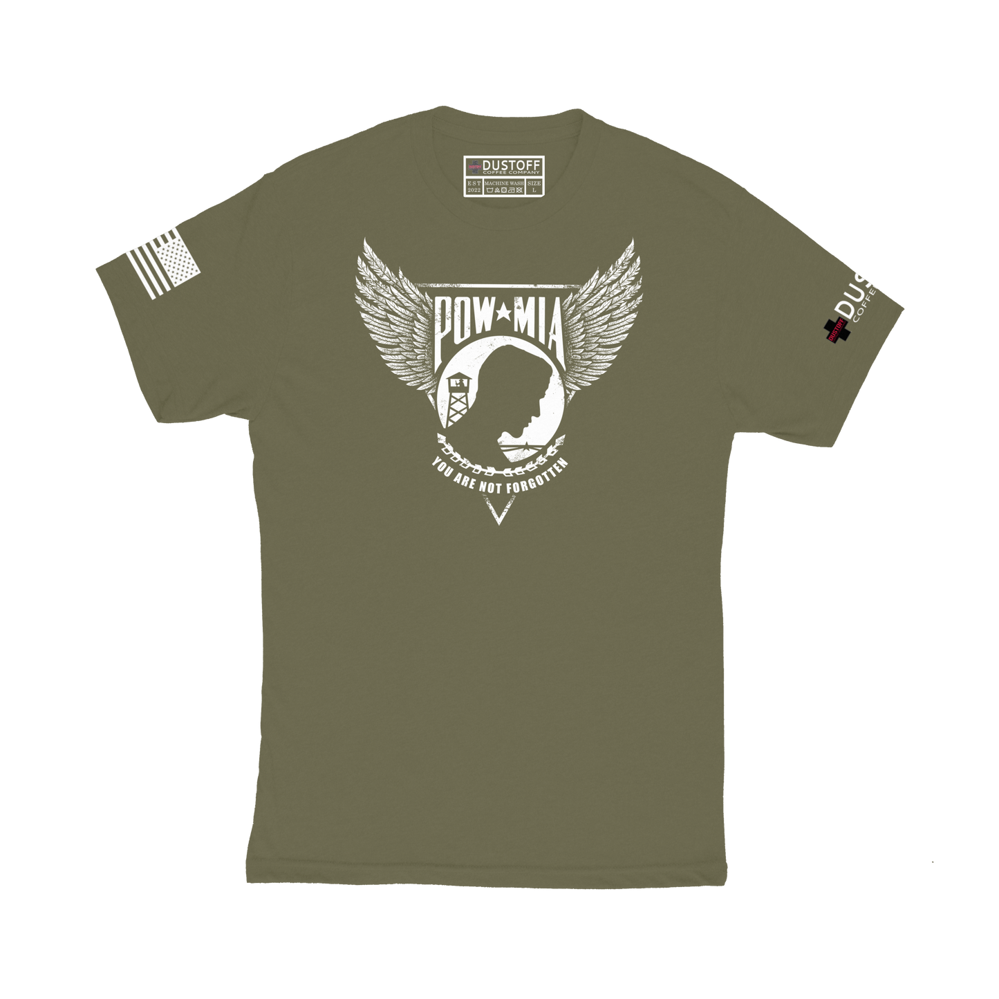 POW MIA T-Shirt - DUSTOFF Coffee Company