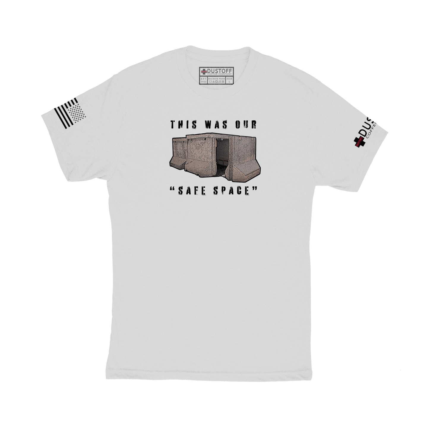 Safe Space Bunker T-Shirt - DUSTOFF Coffee Company