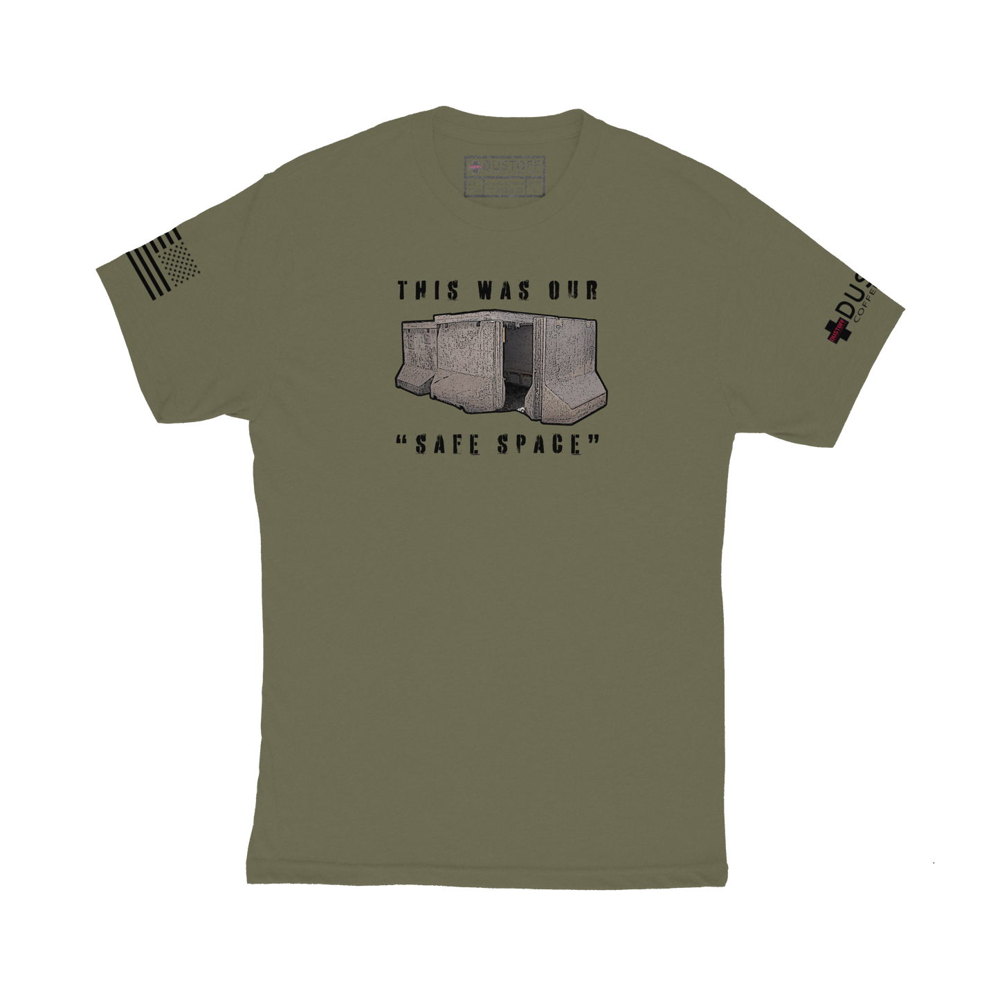 Safe Space Bunker T-Shirt - DUSTOFF Coffee Company