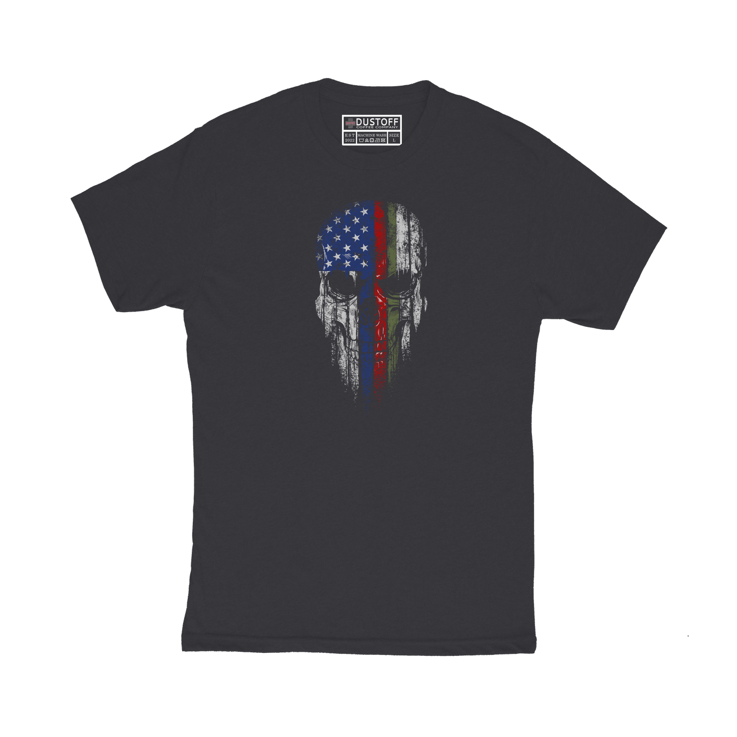 Skull Flag T-Shirt - DUSTOFF Coffee Company