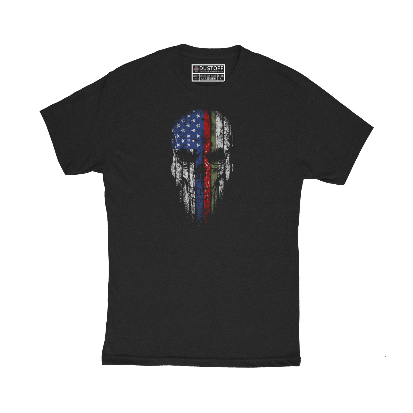 Skull Flag T-Shirt - DUSTOFF Coffee Company