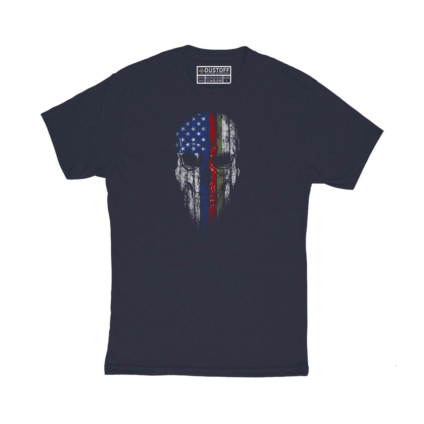 Skull Flag T-Shirt - DUSTOFF Coffee Company