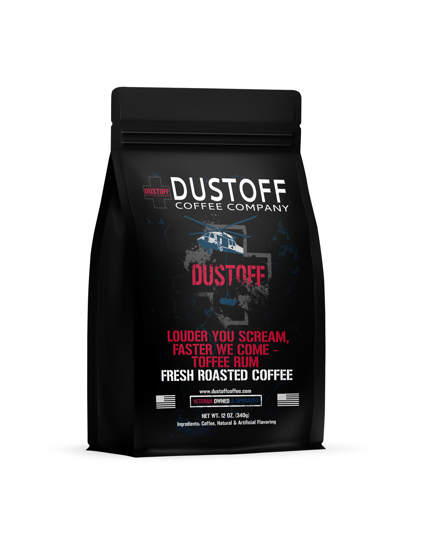 Louder You Scream, Faster We Come Toffee Rum Coffee - DUSTOFF Coffee Company