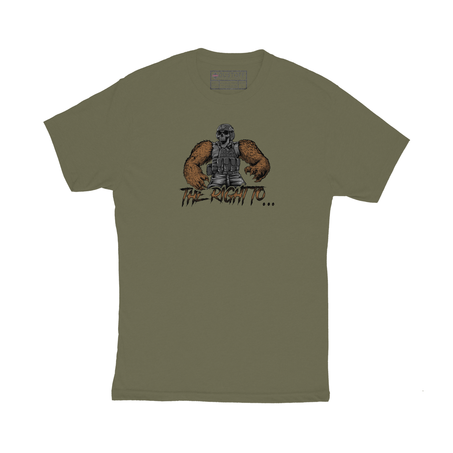 The Right to Bear Arms T-Shirt - DUSTOFF Coffee Company