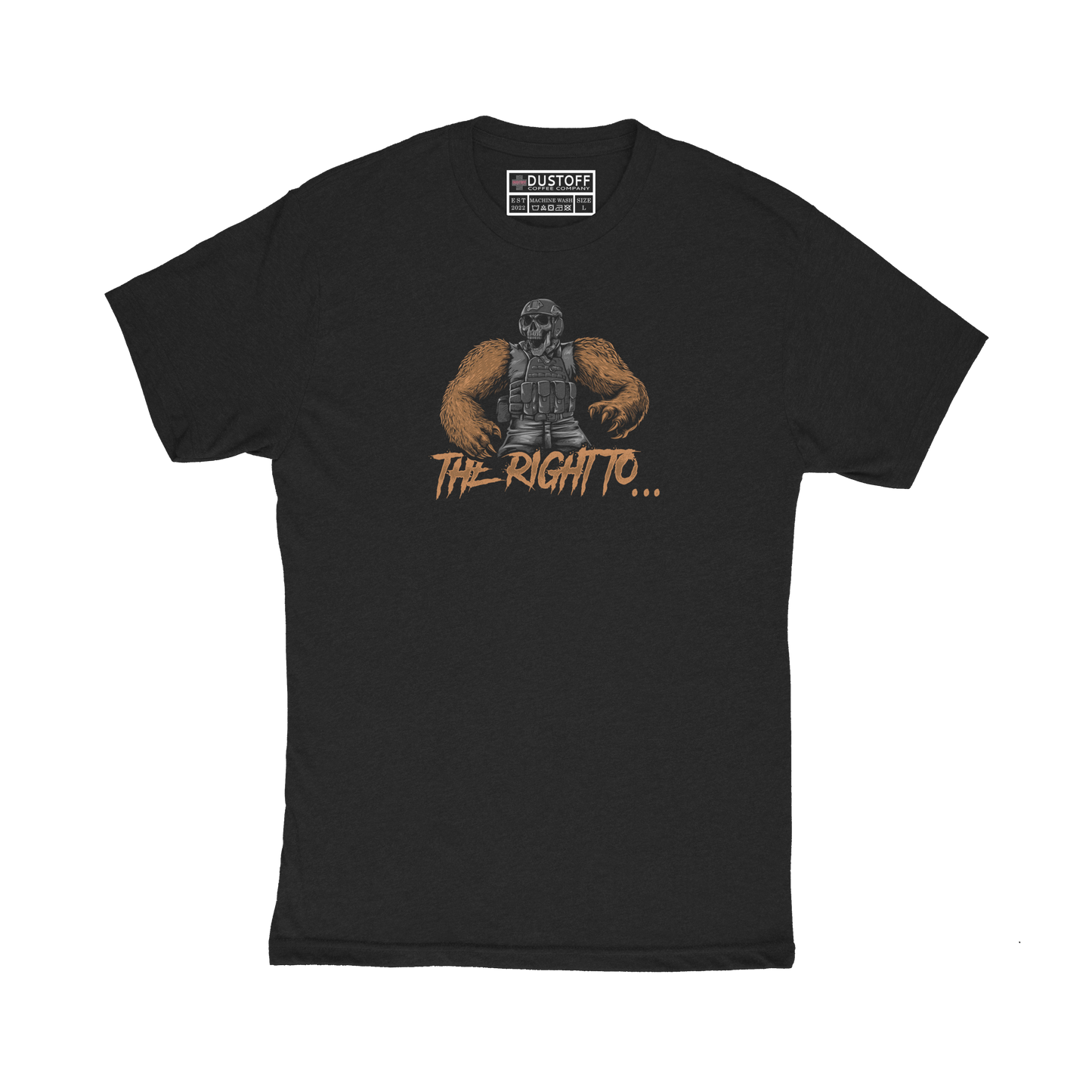 The Right to Bear Arms T-Shirt - DUSTOFF Coffee Company