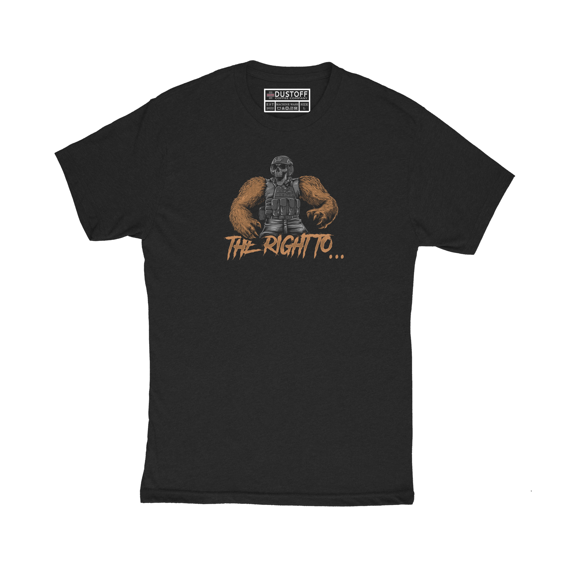 The Right to Bear Arms T-Shirt - DUSTOFF Coffee Company