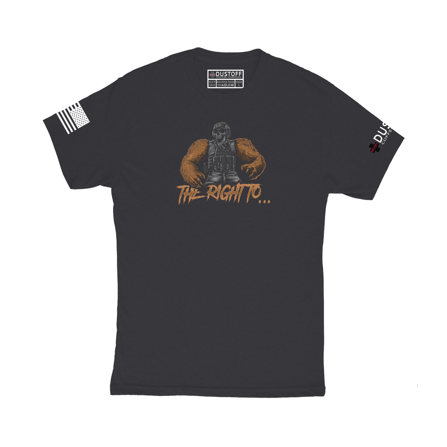 The Right to Bear Arms T-Shirt - DUSTOFF Coffee Company