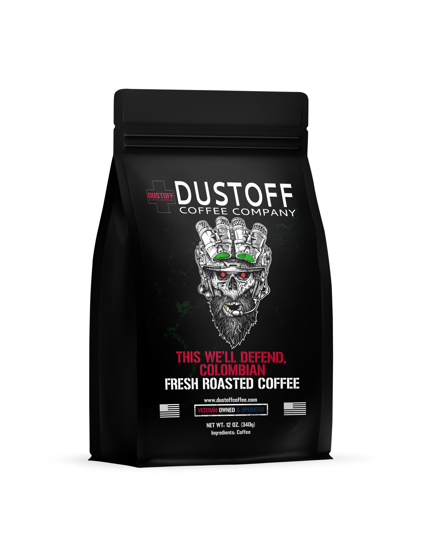 This We'll Defend Colombian Coffee - DUSTOFF Coffee Company