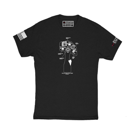 Collective T-Shirt (UH-60 Blackhawk - Schematic Series) - DUSTOFF Coffee Company