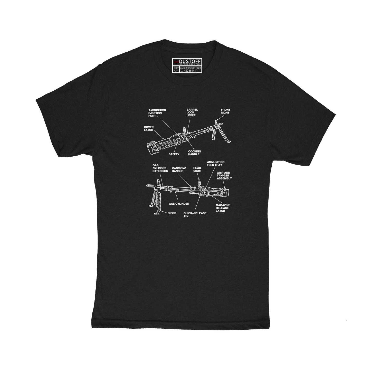 M60 T-Shirt - DUSTOFF Coffee Company