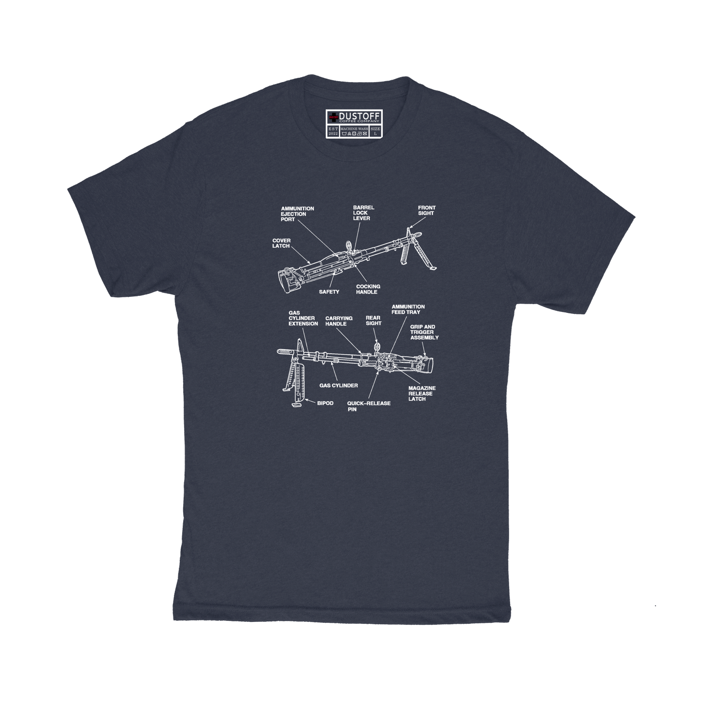 M60 T-Shirt - DUSTOFF Coffee Company