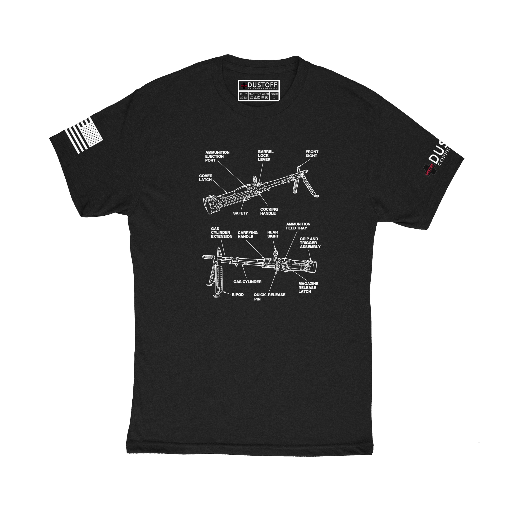 M60 T-Shirt - DUSTOFF Coffee Company